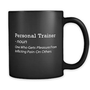 Gift for Personal Trainer Gift Personal Trainer Mug Fitness Instructor Gift Fitness Instructor Mug Personal Trainer Definition Mug #a774