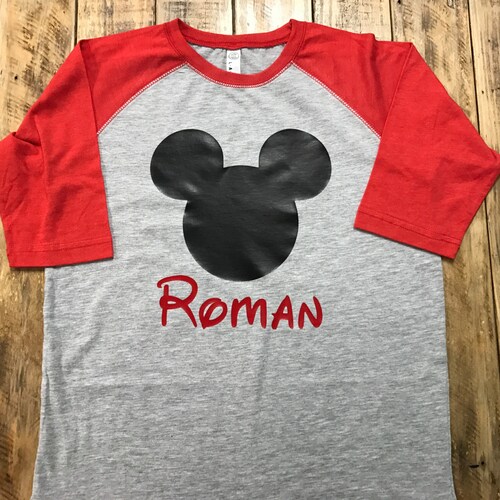 Monogrammed Gigi Disney Baseball Style Shirt Personalized Etsy