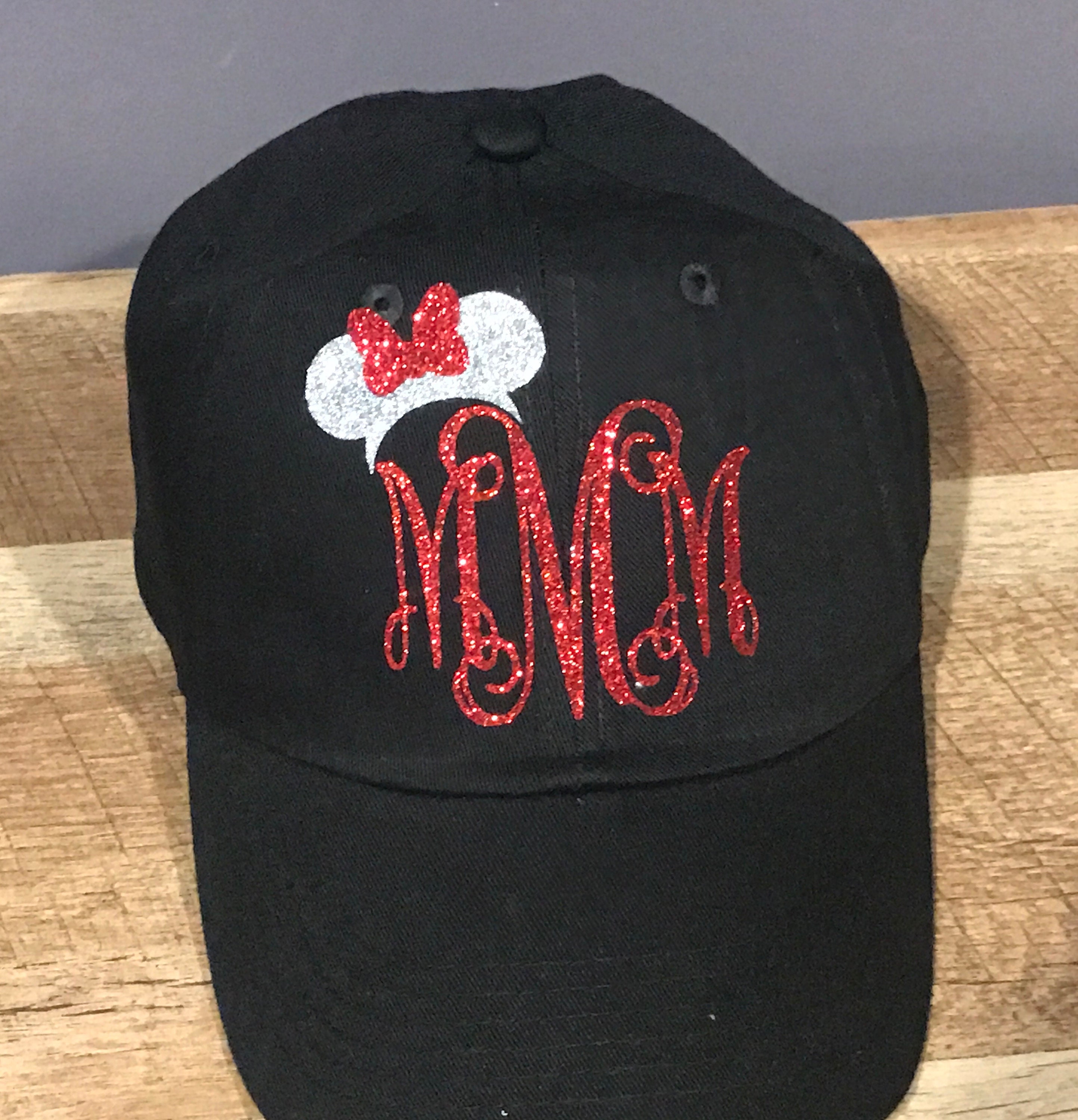 Personalized Disney Baseball Caps Disney Family Etsy