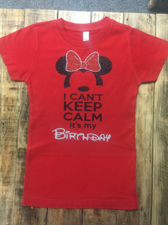 disney its my birthday shirt