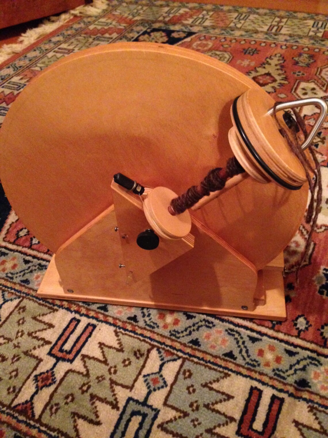 Spinning Wheel Louet S40 Hat Box Spinning Wheel Portable Etsy