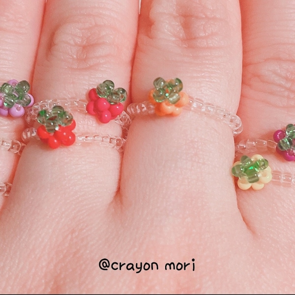 Juicy Fruity Rings (stretch & easy wear)