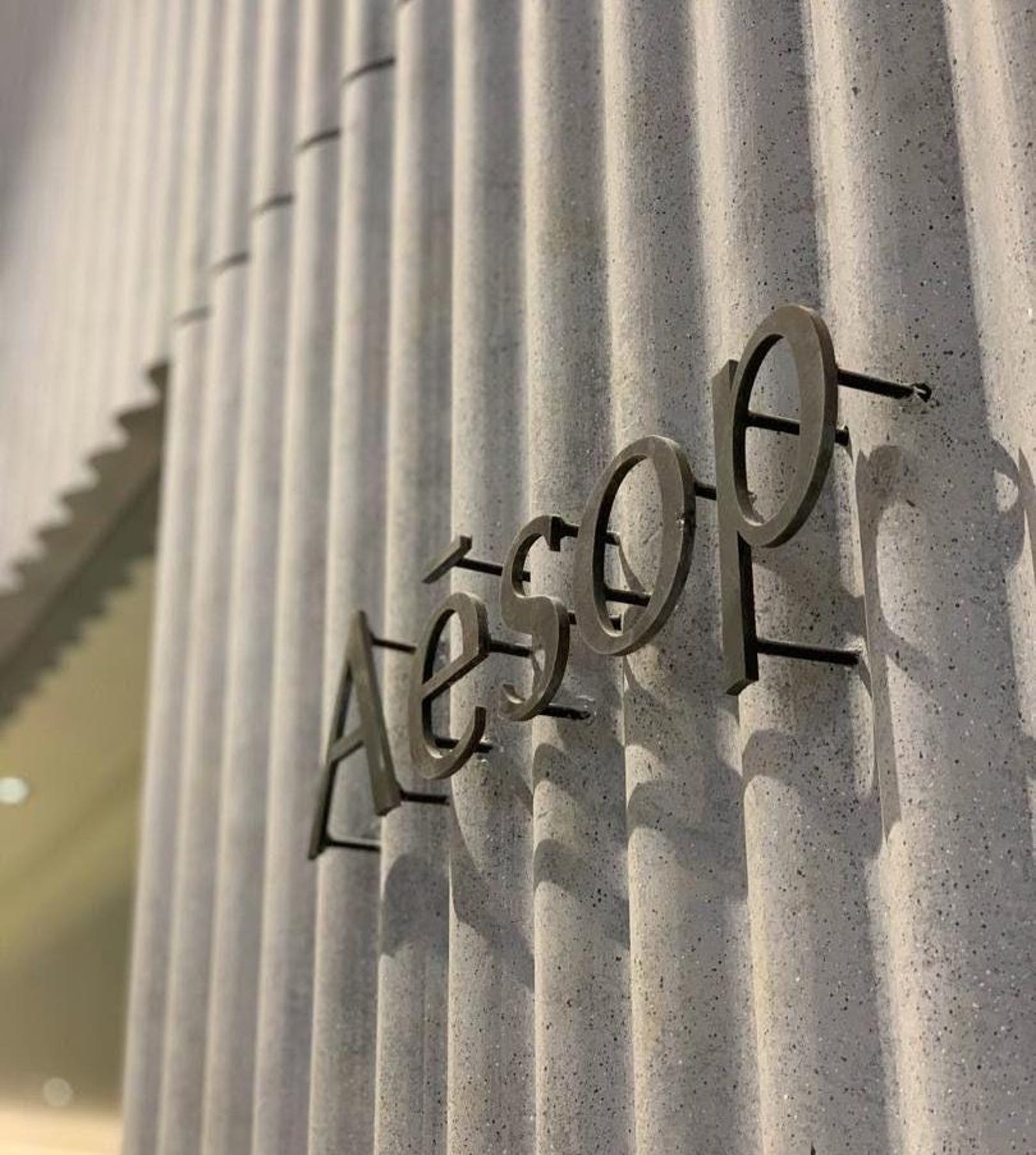 Vintage Floating Metal Sign: Laser Cut Letters, Raised 3D Business Logo ...