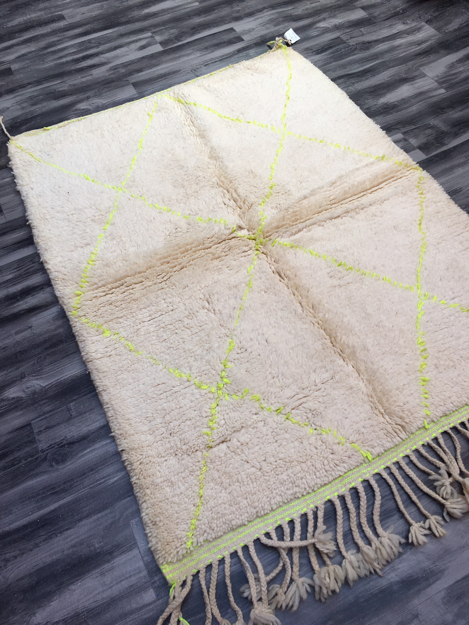 Handmade wool carpet wool 5 ft x 3.9 ft 153 cm x 115 cm Etsy