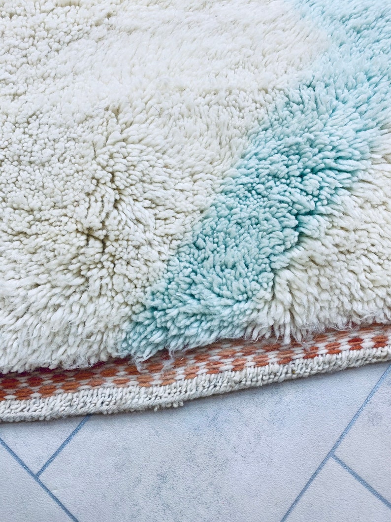 Moroccan rug,Handmade wool,Authentic rug,Berber carpet,All wool rug,Berber style,Moroccan shag rug,Moroccan area rug,Custom made rug, Rugs image 8