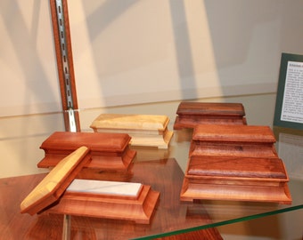 Arkansas Sharpening Stone, Hardwood Box, Knife Sharpener, Gift for Chef