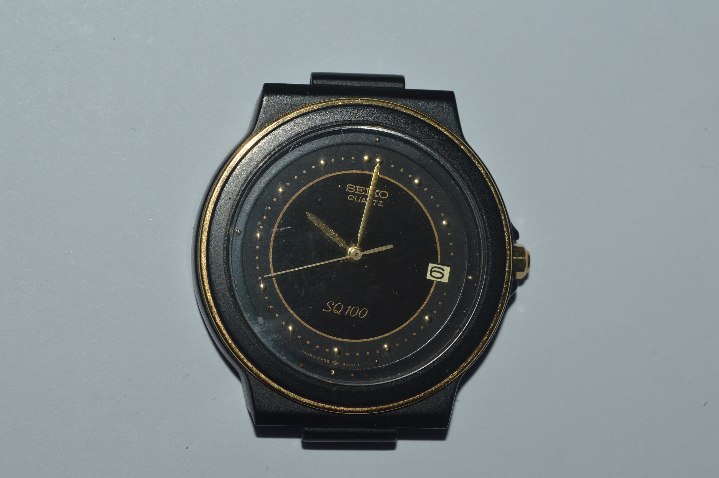 Vintage SEIKO SQ100 Quartz Watch 5P32-6A20 Not Working Sold - Etsy Hong Kong