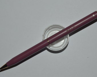 Vintage Sheaffer Slim Mechanical Drafting Pencil Engraved “BILLIE” 0.5mm Lead Magenta Body Ladies Model No Shirt Clip Works Fine