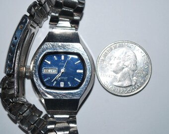 Sergio Asti 70年代ヴィンテージ//UP&UP/ 大理石 1970's Vintage SEIKO HI BEAT Lady Automatic Watch 17 Jewels 2206