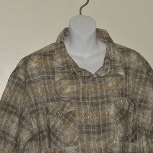Vintage HURLEY Short Sleeve Shirt XL Size Lightly Used Light Brown Color Cotton Polyester Blend