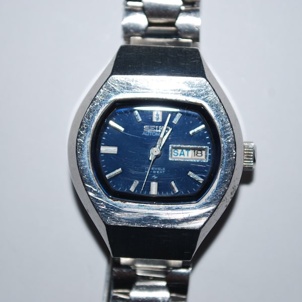 Montre automatique SEIKO HI BEAT Lady vintage des années 1970 17 bijoux 2206-7040 fonctionne montre japonaise aucune batterie nécessaire