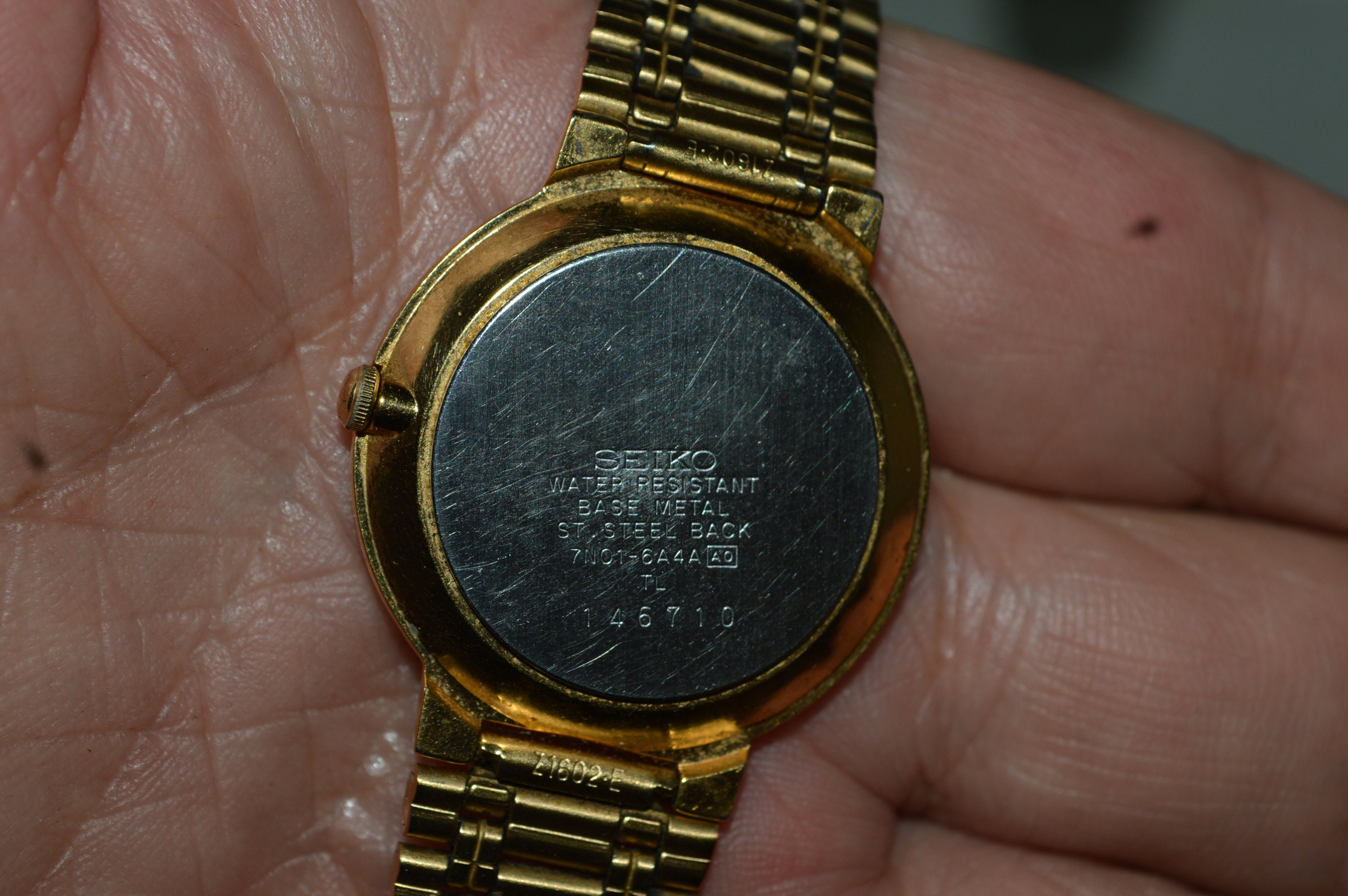 時計 SEIKO QUARTZ 7N01-6020 ANTIMAGNETIC 60G Seiko 7n01 0jm0 quartz - Gem