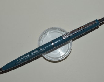 Vintage Paper Mate Ninety Eight Ballpoint Pen Promotional Blue Color CT Used Excellent Conditions