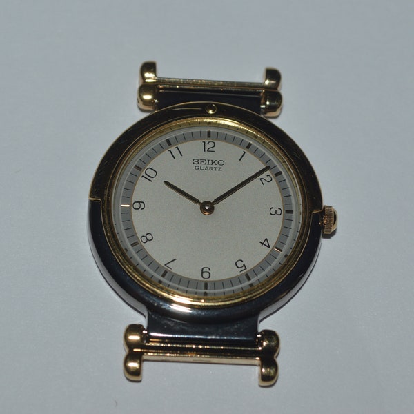 Vintage SEIKO Model SPF456 Watch Case Dial Crystal + Back No Movement Salesman Sample Parts Only