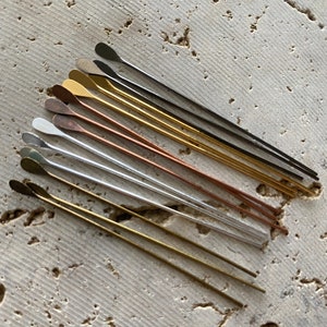 Head Pins Paddle end 2" choose your finish and quantity