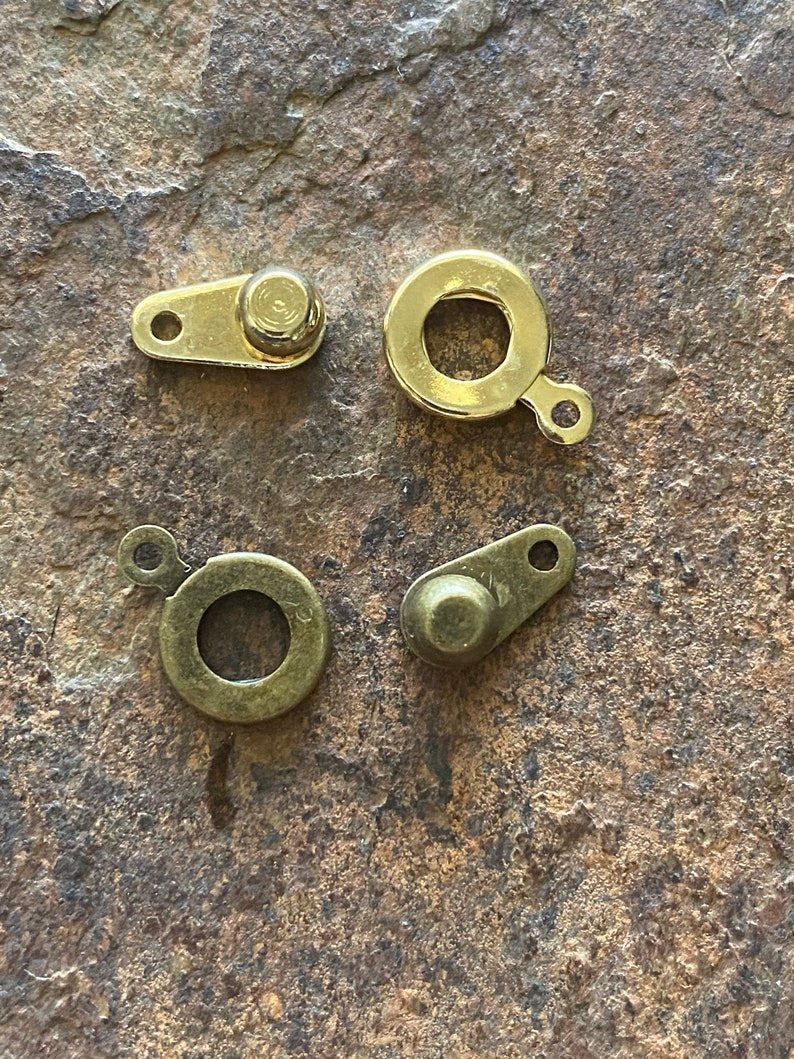 Snap Clasp Ball and Socket Clasp 9mm Etsy