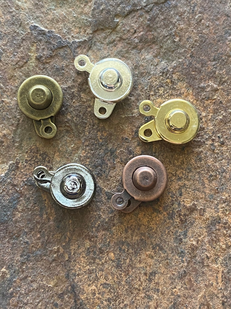 Snap Clasp Ball and Socket Clasp 9mm Etsy