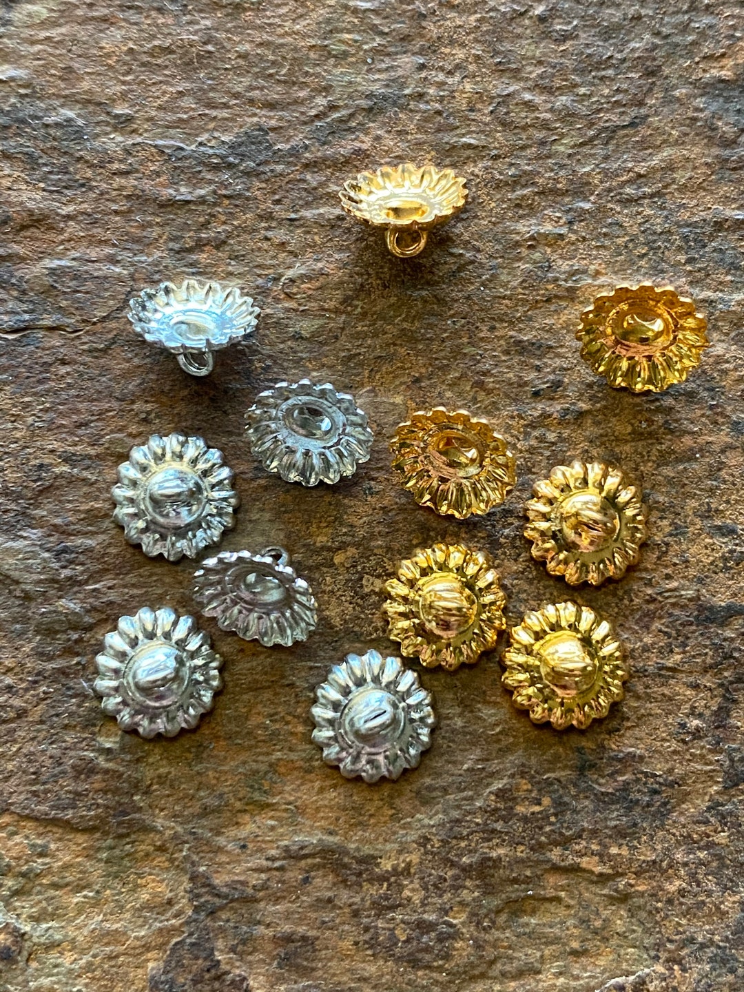 Bell Cap With Loop, Glue On, Pendant Loop Bail, Bail Caps Etsy