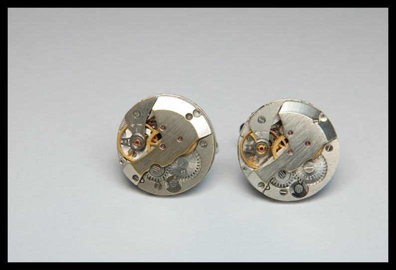 Cufflinks steampunk