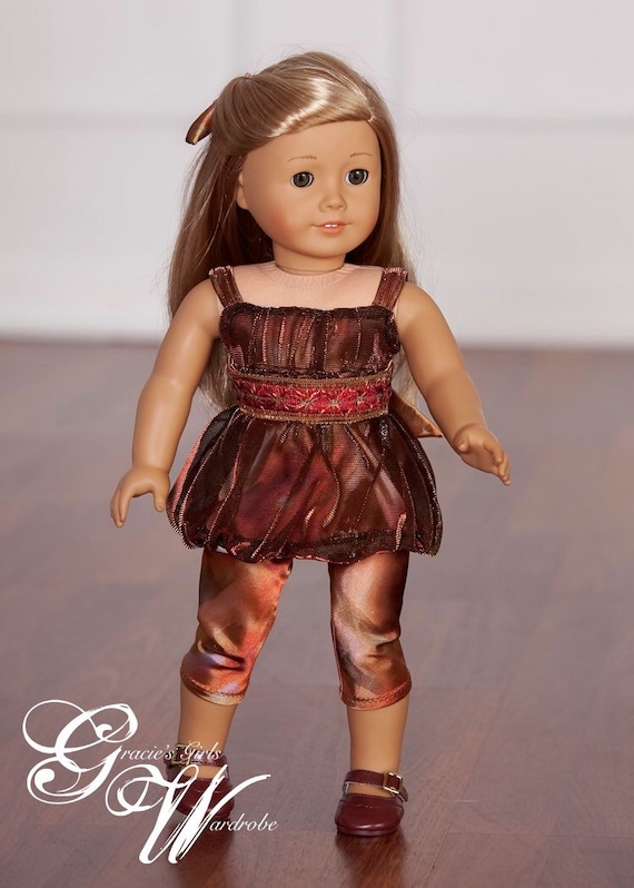 Items similar to Clothing for 18" dolls like American Girl fancy top