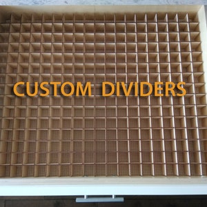 Custom Small Drawer Dividers Organizer image 1