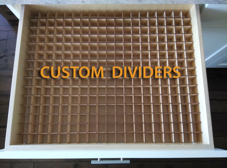 Custom Small Drawer Dividers Organizer image 1