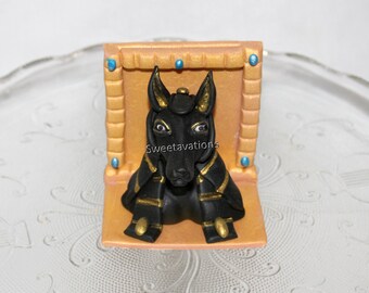 Egypt Egyptian Civilization King Tut Nefretiti Mummy Cake Topper Figure K1166 5p