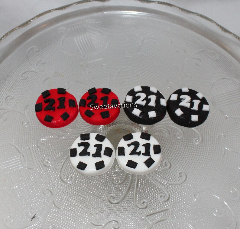 Fondant Roulette Cake Topper Roulette Cake Topper Fondant Etsy