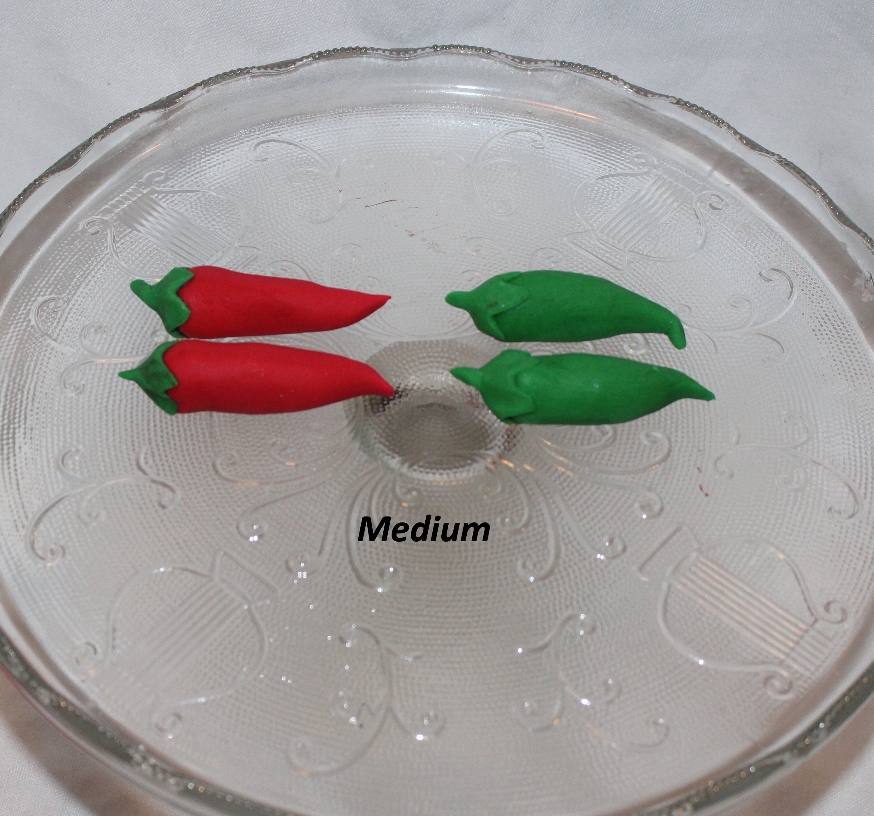 Fondant Chili Pepper Cake Topper Chili Pepper Topper Chili Etsy