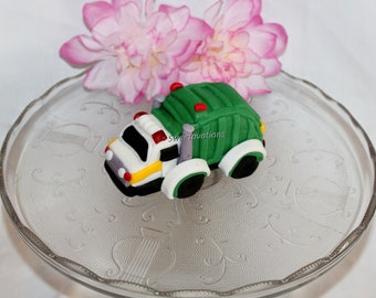 Trash Garbage Truck Image Cake Topper Photo Comestible Sur La Etsy Canada