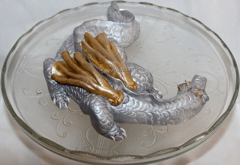 Birthday Gothic Dragon Eyes Steampunk Cake Dragon Cake Fondant Dragon Cake Topper Dragon Wings Dragon Theme Dragon Topper