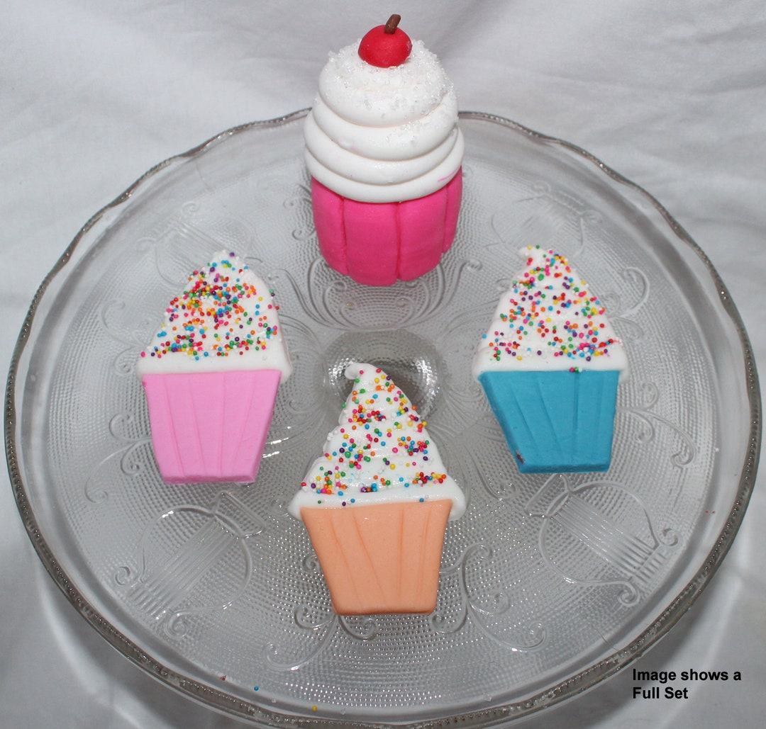 Food Case Topper Fondant Cupcake Food Cake Topper, Sweet Birthday, Sweet One Party ...