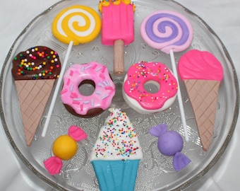 Fondant Candy Food Cake Topper, Sweet One Birthday, Candy Baby Shower