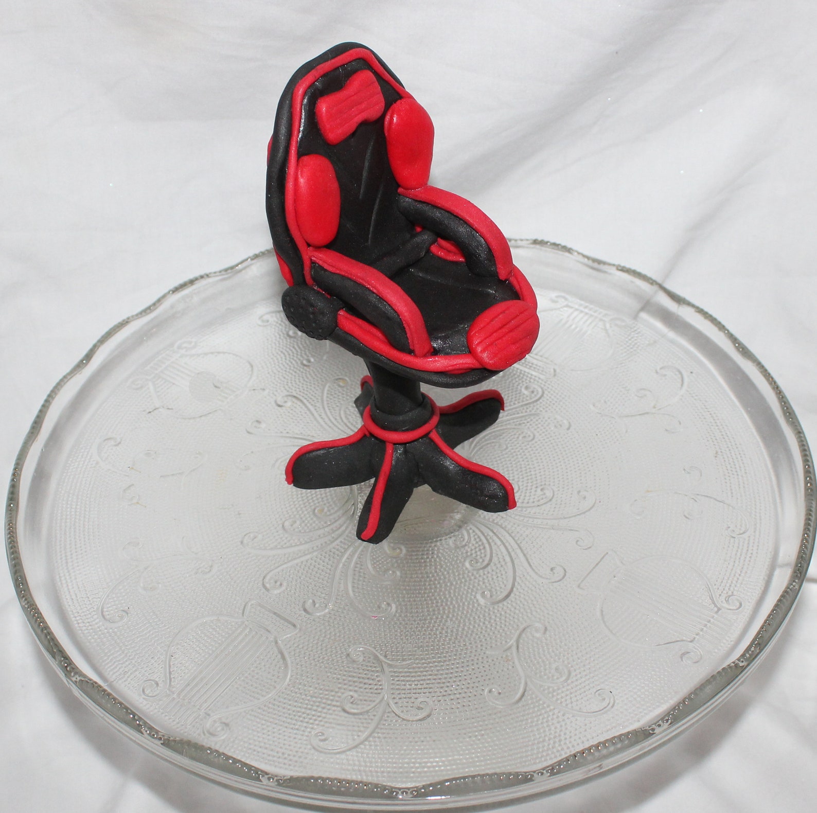 Fondant Gaming Chair Gaming Chair Topper Fondant Chair Etsy