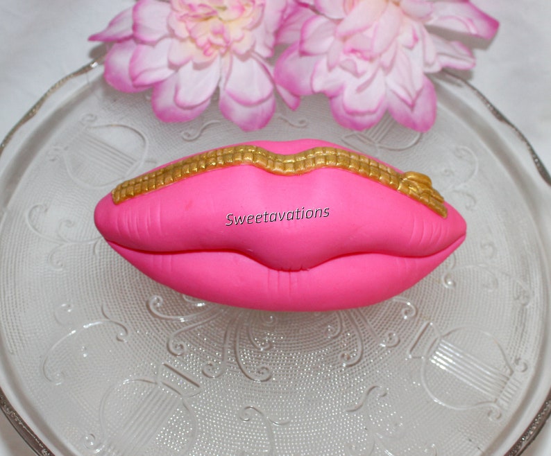 Fondant Makeup Cake Topper Fondant Cosmetics Fondant Etsy