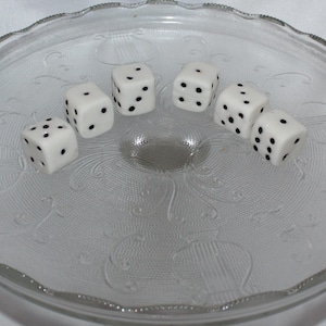 Fondant Dice Cake Topper - Dice Cake Decoration - 3D Cake Dice - Casino Cake Topper - Fondant Poker - Poker Birthday - Dice Cupcake Topper