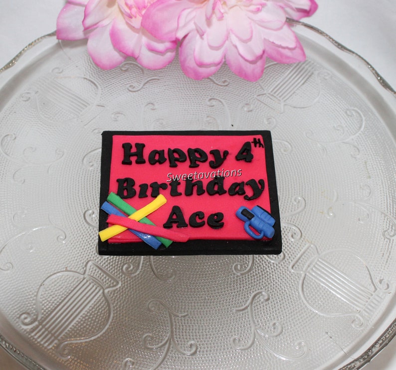 Fondant Laser Tag Cake Topper Laser Tag Topper Fondant Etsy Australia