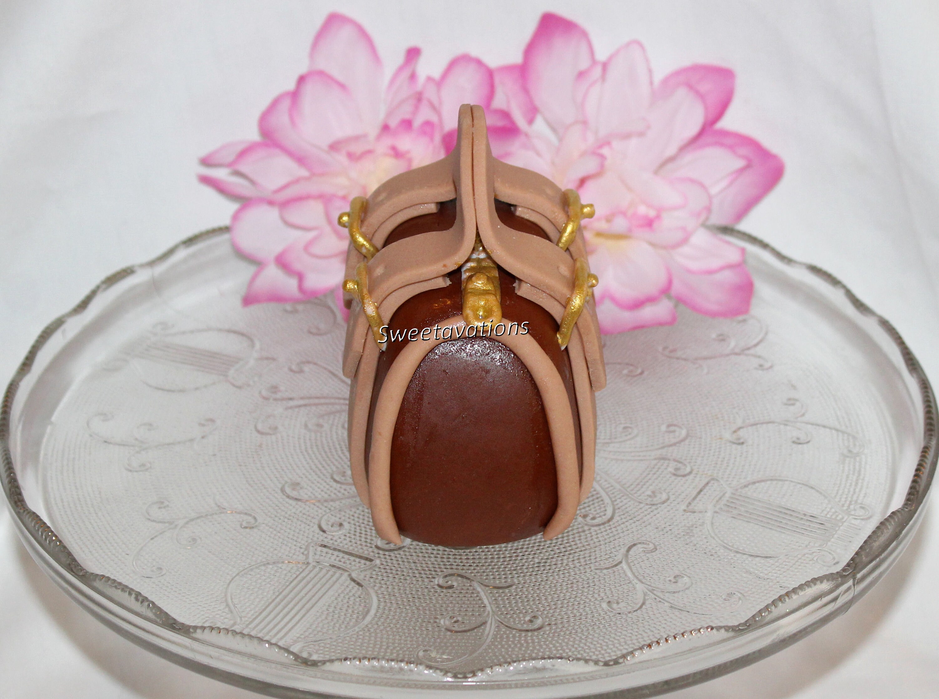 Fondant Purse Cake Topper Purse Topper Bag Cake Topper Etsy