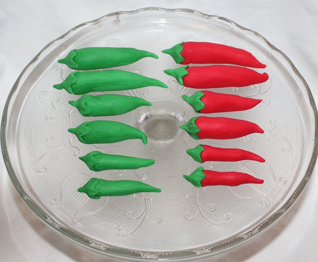 Fondant Chili Pepper Cake Topper Chili Pepper Topper Chili Topper Fiesta Cake Topper Cinco De