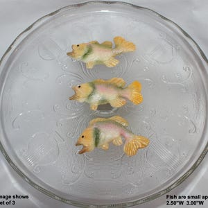 Fondant Fish Cake Topper - Fondant Bass - Fondant Trout - Fisherman Cake Decoration - Fishing Cake Decoration - Fishing Birthday - Fish Cake