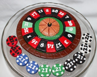 Roulette Cake Topper Etsy Roulette Cake Topper Etsy