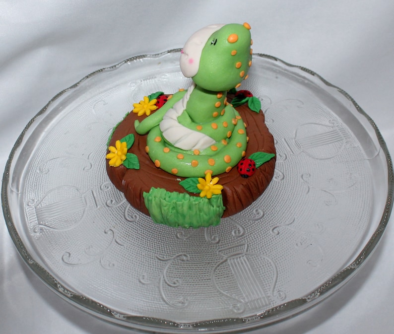 Fondant Snake Cake Topper, Reptile Birthday, Python, Boa Constrictor - Etsy