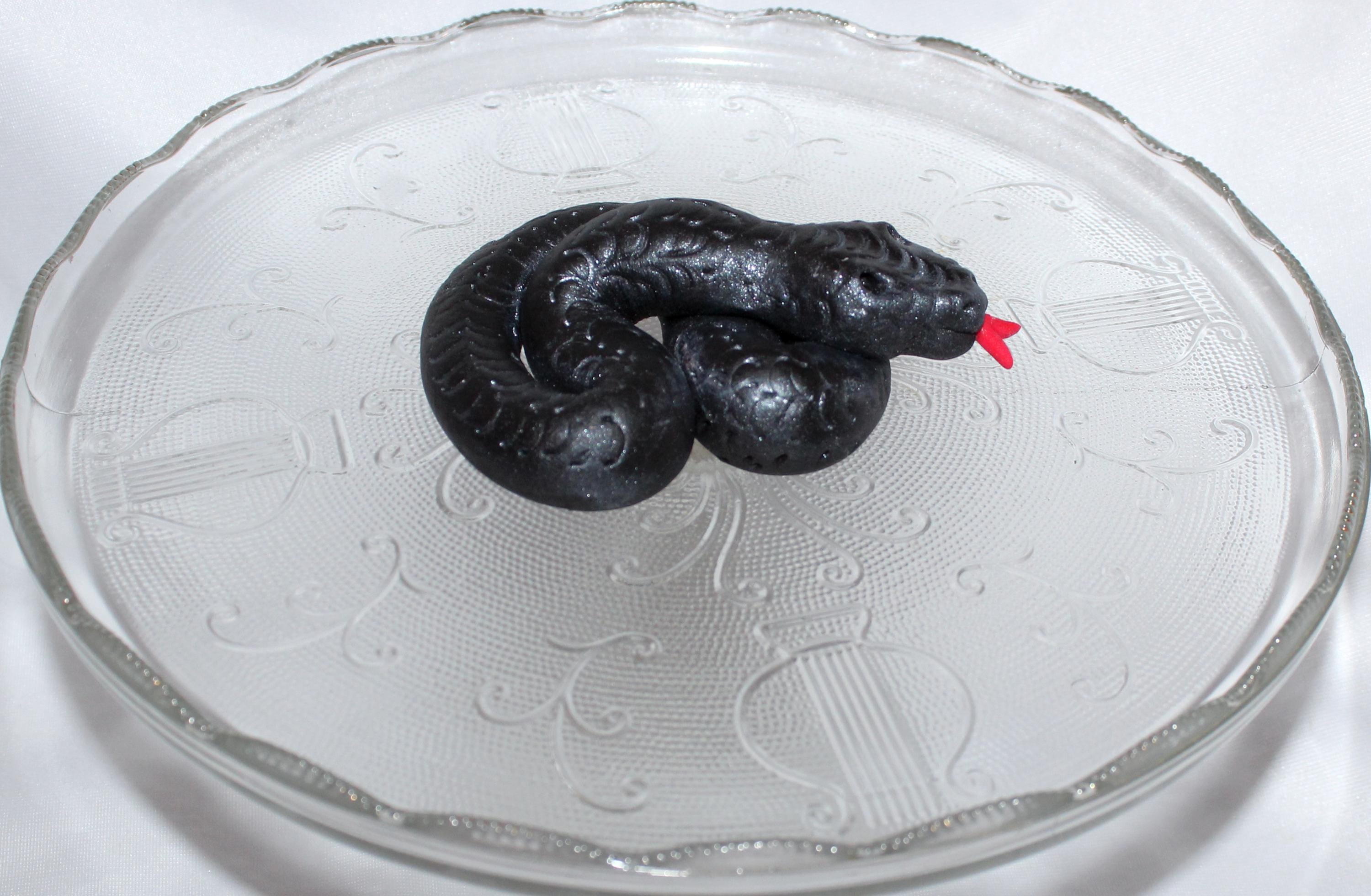 Fondant Snake Cake Topper, Reptile Birthday, Python, Boa Constrictor - Etsy