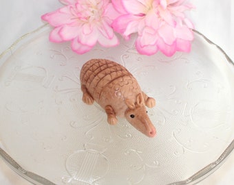 Fondant Armadillo Cake Topper - Armadillo Topper - Pangolin Topper - Fondant Anteater - Western Theme - Southwest Theme Cake - Cowboy Theme