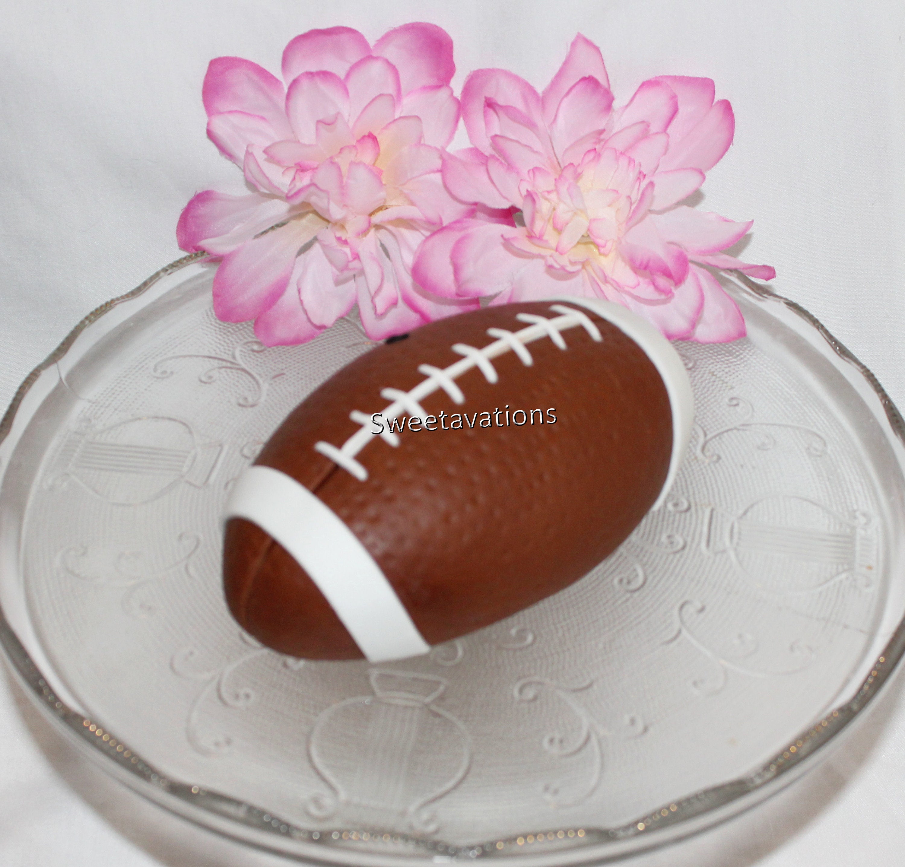 Fondant Football Cake Topper Football Topper Football - Etsy
