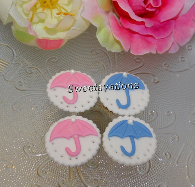 Fondant Umbrella Baby Mini Cupcake Topper Fondant Baby Etsy Fondant Umbrella Baby Mini Cupcake Topper Fondant Baby Etsy