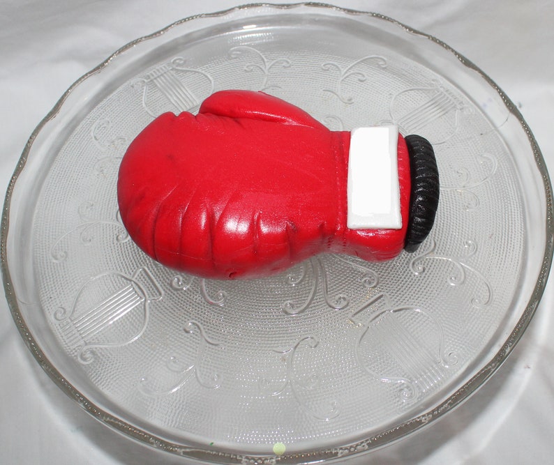 Fondant Boxing Glove Cake Topper Boxing Glove Topper Etsy