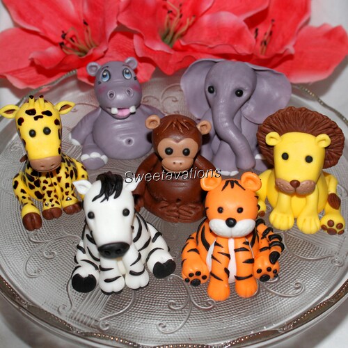 Jungle Set Cake Topper. Etsy Australia