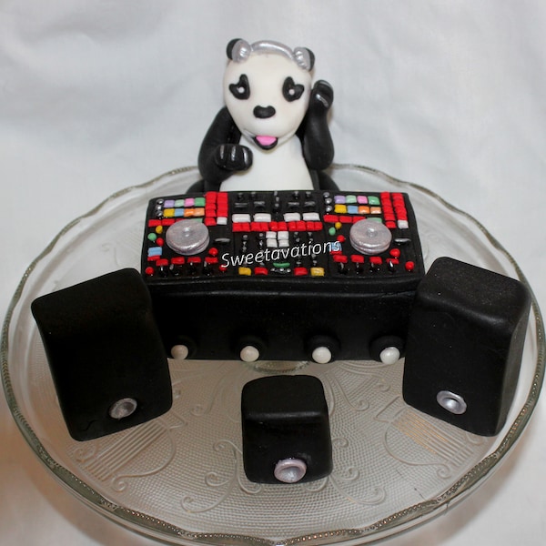 Panda Cake Topper - Etsy