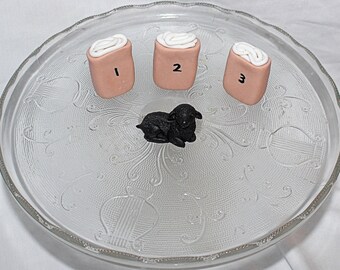 Fondant Ba Ba Black Sheep Cake Topper, Nursery Rhyme Birthday, Mother Goose Baby Shower